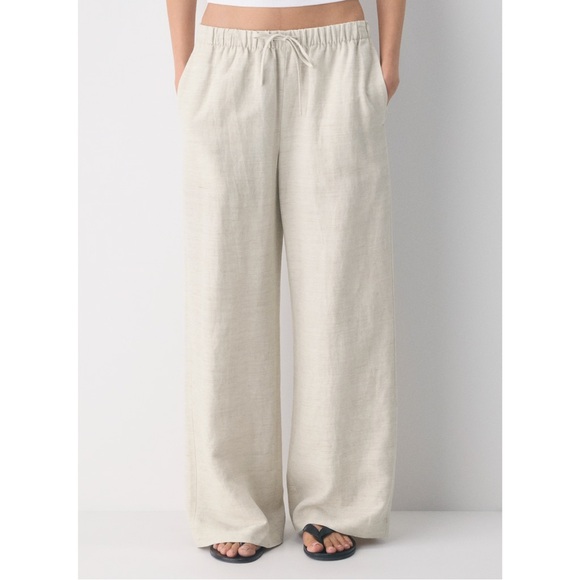 ARITZIA • CruiseLinen™ Lodge Pant in Undyed Ecru - Picture 13 of 13